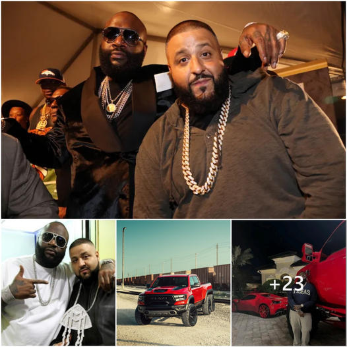 Dj Khaled Made Rick Ross S Birthday Truly Unforgettable By Presenting